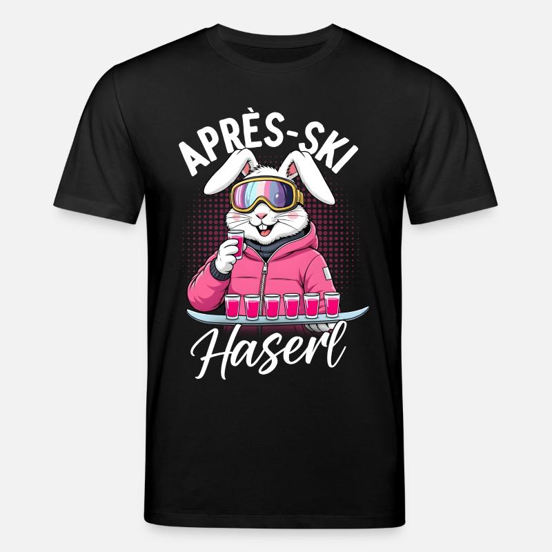 Apres Ski Haserl - Stanley/Stella Unisex Bio-T-Shirt CREATOR - Schwarz