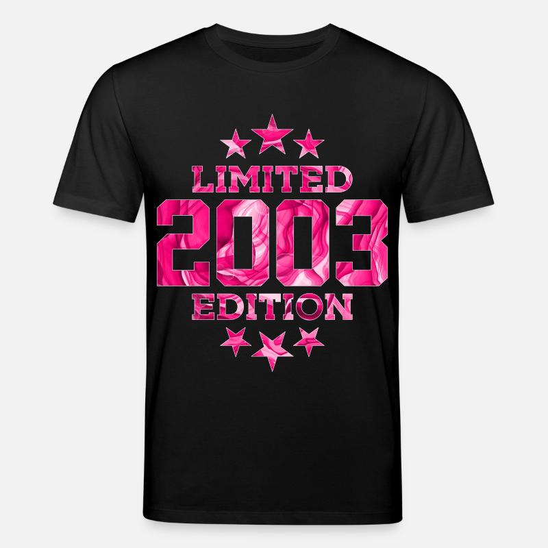 ÉDITION LIMITÉE 23E ANNIVERSAIRE 2003 - T-shirt bio CREATOR Stanley/Stella Unisexe - noir