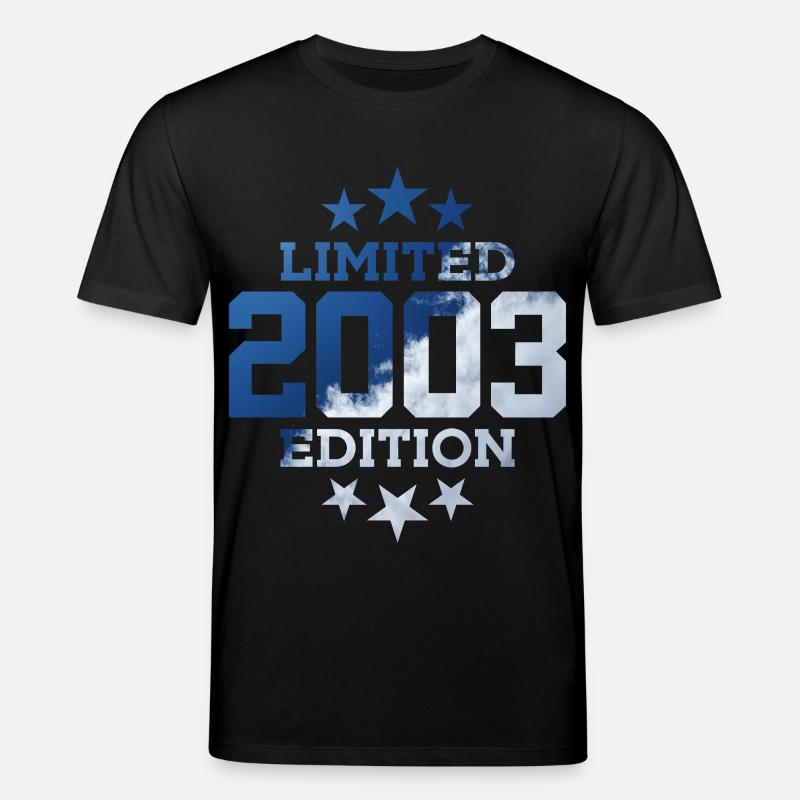 ÉDITION LIMITÉE 23E ANNIVERSAIRE 2003 - T-shirt bio CREATOR Stanley/Stella Unisexe - noir