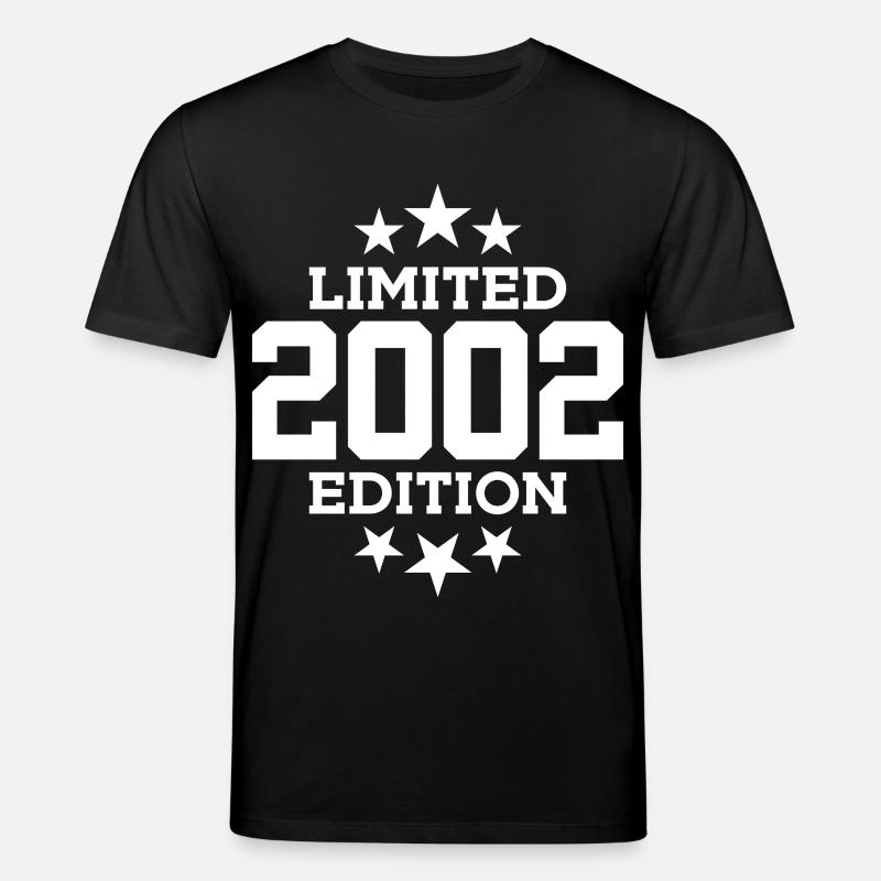 ÉDITION LIMITÉE 2002 24E ANNIVERSAIRE - T-shirt bio CREATOR Stanley/Stella Unisexe - noir