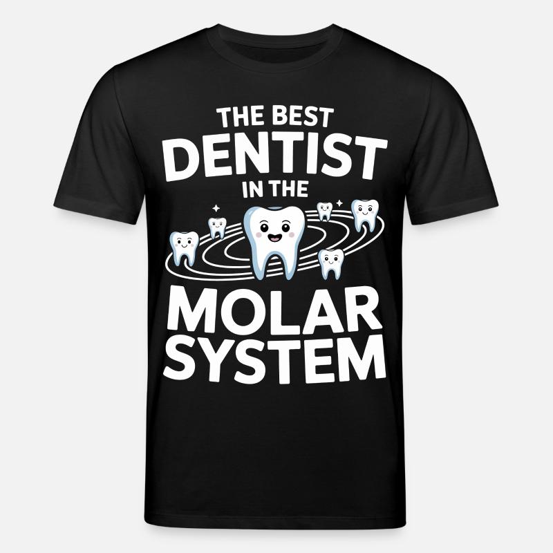 Zahnhelden Molar System - Stanley/Stella Unisex Bio-T-Shirt CREATOR  - Schwarz