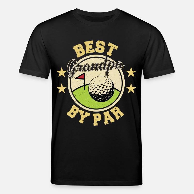 Golf Opa - Stanley/Stella Unisex Bio-T-Shirt CREATOR  - Schwarz