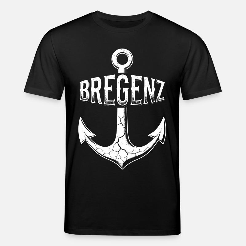 Anker Bregenz Bodensee Österreich - Stanley/Stella Unisex Bio-T-Shirt CREATOR  - Schwarz
