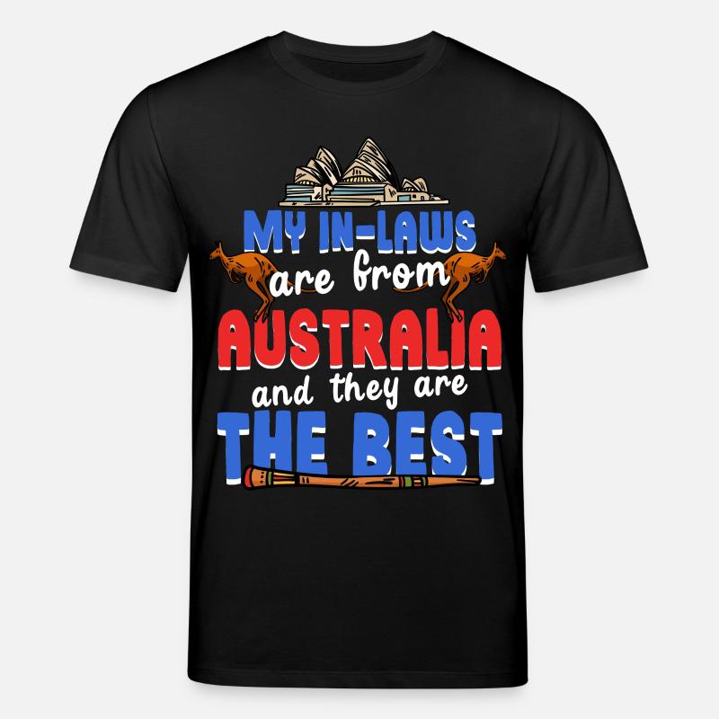 Australische Schwiegermutter - Stanley/Stella Unisex Bio-T-Shirt CREATOR  - Schwarz