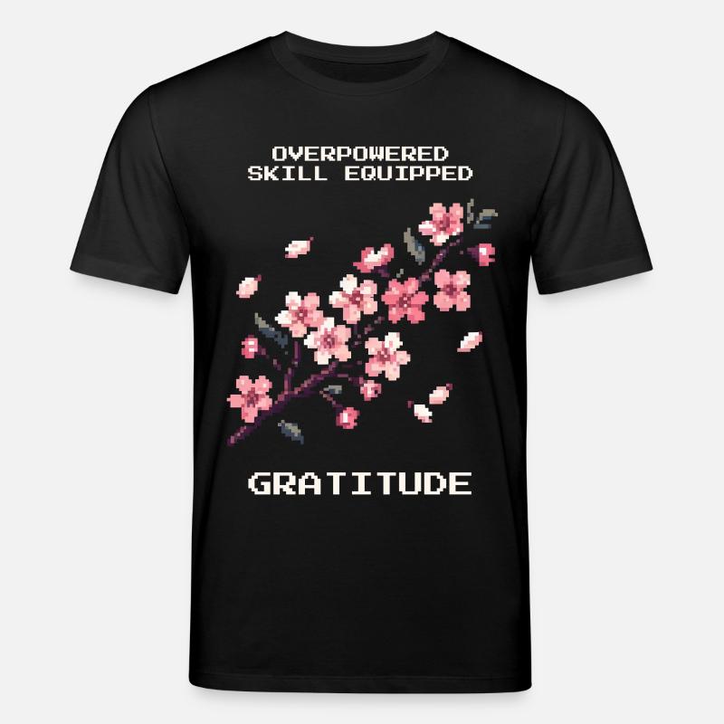 OP-Skill ausgerüstet: Dankbarkeit | Mindset, Zen - T-shirt bio CREATOR Stanley/Stella Unisexe - noir