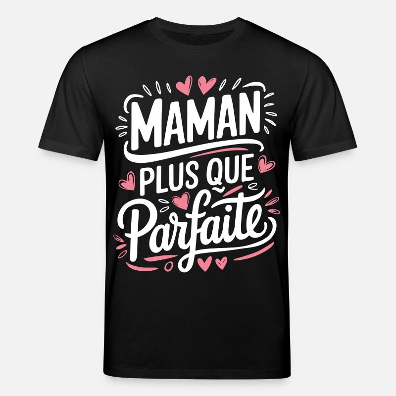 Mehr als perfekte Mama - Stanley/Stella Unisex Bio-T-Shirt CREATOR  - Schwarz