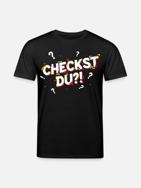 Skjønner du?! - Morsom ungdomsslang - Stanley/Stella CREATOR økologisk unisex T-skjorte - svart