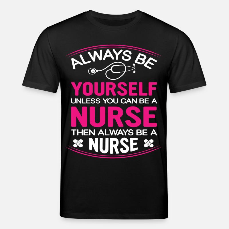 Krankenschwester - Stanley/Stella Unisex Bio-T-Shirt CREATOR  - Schwarz