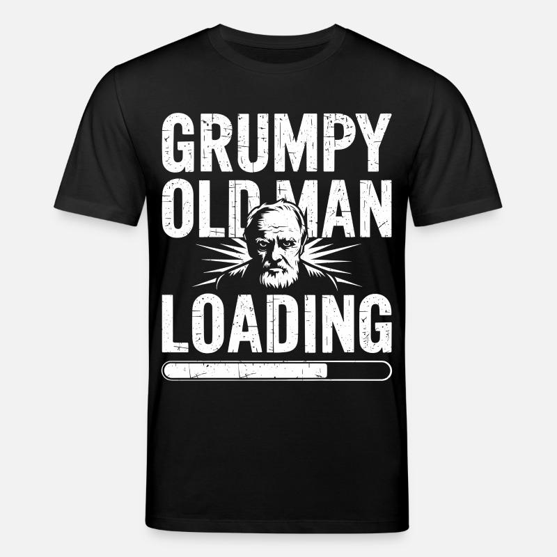 GriesgrämigerAlterMann Ladebalken - Stanley/Stella Unisex Bio-T-Shirt CREATOR - Schwarz