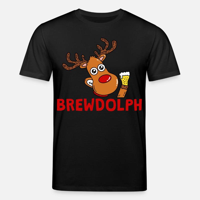 BrewDolph Reindeer Bierheld - Stanley/Stella Unisex Bio-T-Shirt CREATOR  - Schwarz