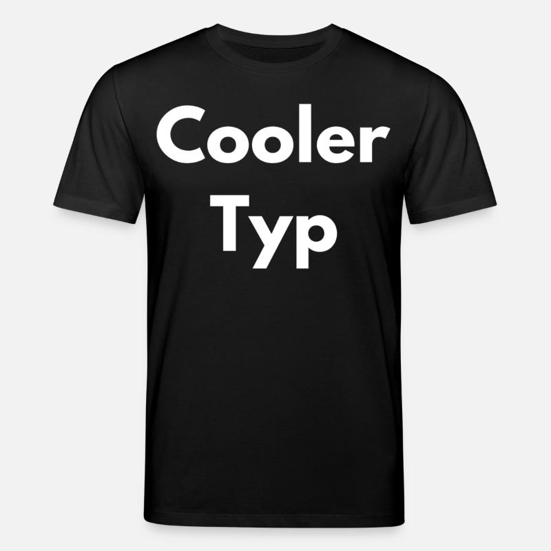 COOLER TYP - Stanley/Stella Unisex Bio-T-Shirt CREATOR - Schwarz