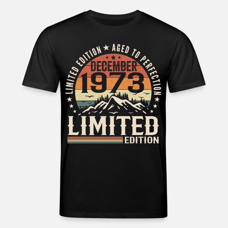 Dezember 1973 - Stanley/Stella Unisex Bio-T-Shirt CREATOR  - Schwarz