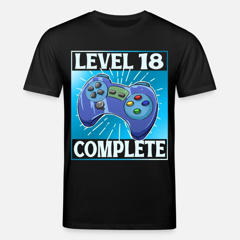 Level 18 Complete - Stanley/Stella Unisex Bio-T-Shirt CREATOR  - Schwarz