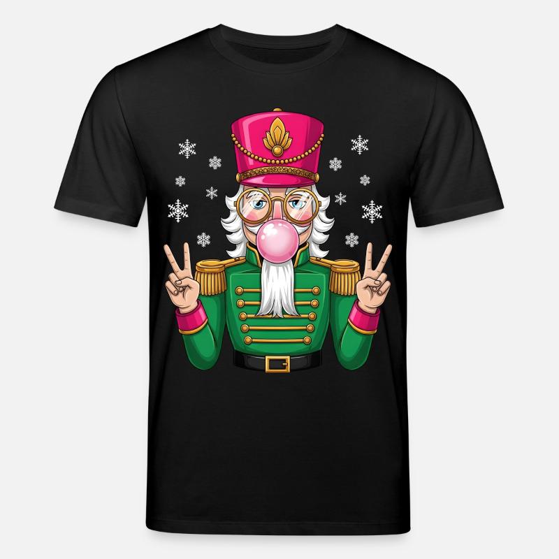 Nutcracker Bubble Gum - Stanley/Stella Unisex Bio-T-Shirt CREATOR  - Schwarz
