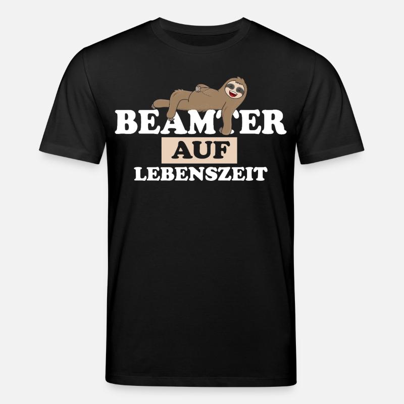 Beamter auf Lebenszeit - Stanley/Stella Unisex Bio-T-Shirt CREATOR  - Schwarz
