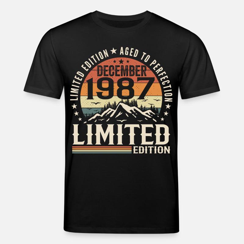 Dezember 1987 - Stanley/Stella Unisex Bio-T-Shirt CREATOR  - Schwarz