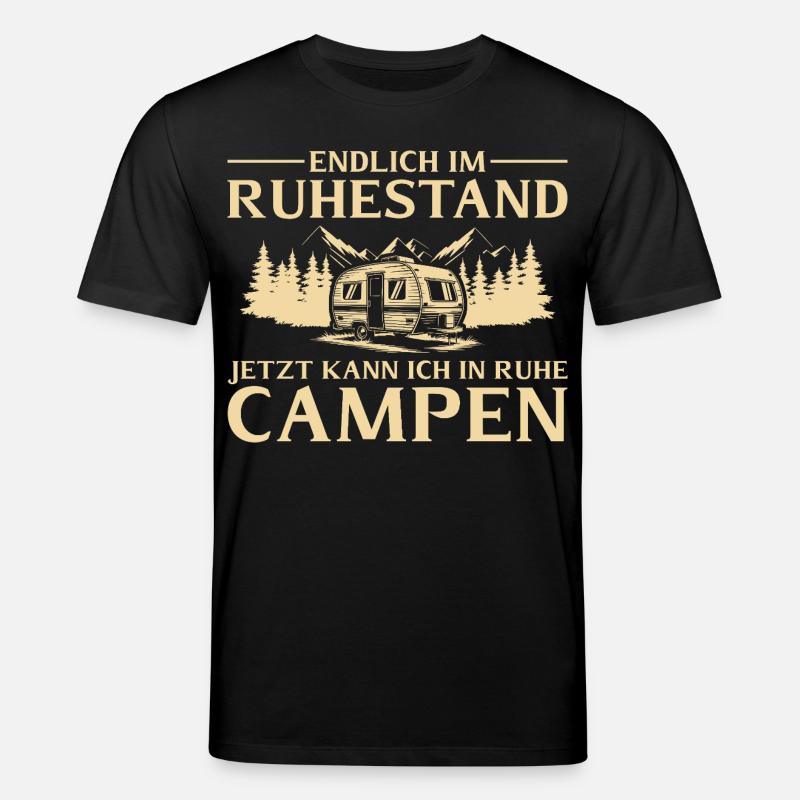 Endlich_im_Ruhestand_ _In_Ruhe_Campen - T-shirt bio CREATOR Stanley/Stella Unisexe - noir
