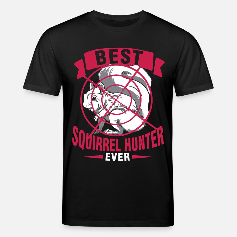 Eichhörnchenjäger Baumratte - Stanley/Stella Unisex Bio-T-Shirt CREATOR  - Schwarz