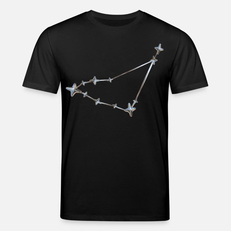 Rangée d’étoiles Conception de constellation - T-shirt bio CREATOR Stanley/Stella Unisexe - noir