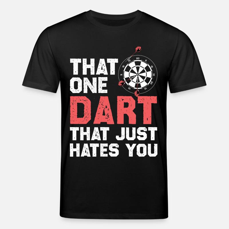 Dart der dich hasst - Stanley/Stella Unisex Bio-T-Shirt CREATOR  - Schwarz