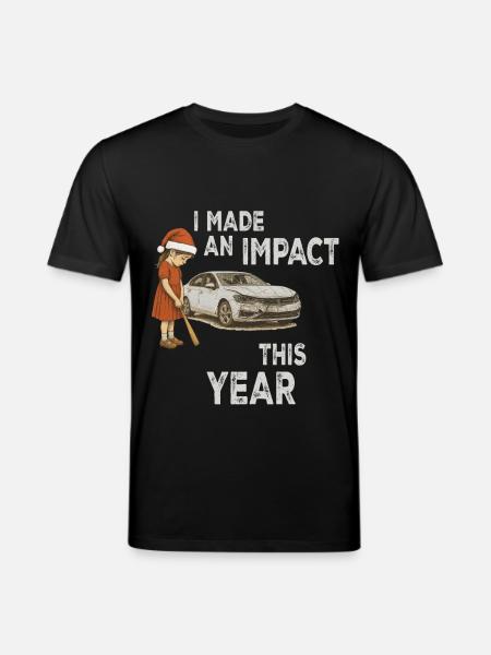Unartiges Mädchen Weihnachten Lustig - Stanley/Stella Unisex Bio-T-Shirt CREATOR - Schwarz