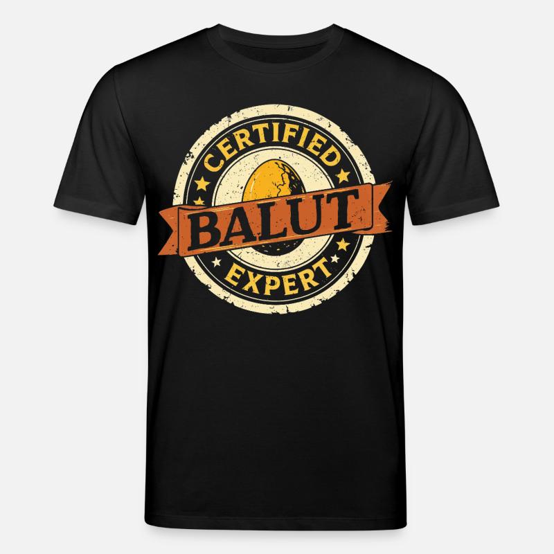 Certified Balut Expert Phillippinen - Stanley/Stella Unisex Bio-T-Shirt CREATOR  - Schwarz