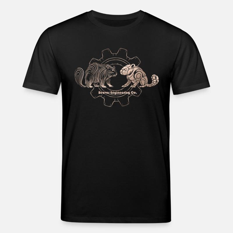 Timberborn – Beaver Engineering Co. - Stanley/Stella Unisex Bio-T-Shirt CREATOR  - Schwarz