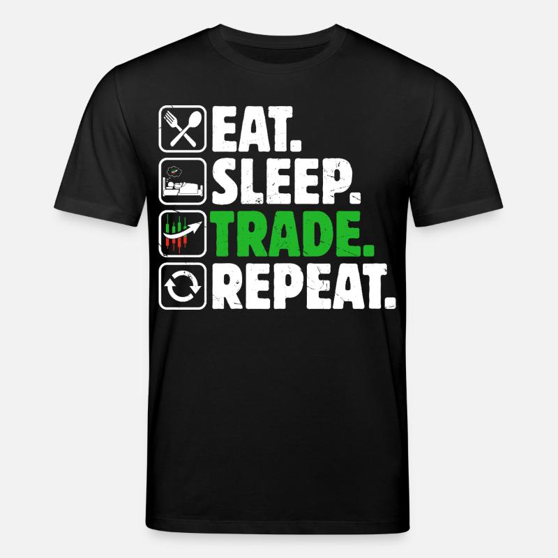 Trading Boursier Crypto Trader Boursier - T-shirt bio CREATOR Stanley/Stella Unisexe - noir