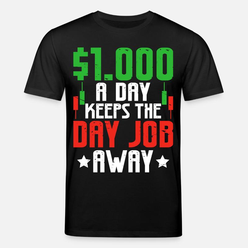 Trading Boursier Crypto Trader Boursier - T-shirt bio CREATOR Stanley/Stella Unisexe - noir