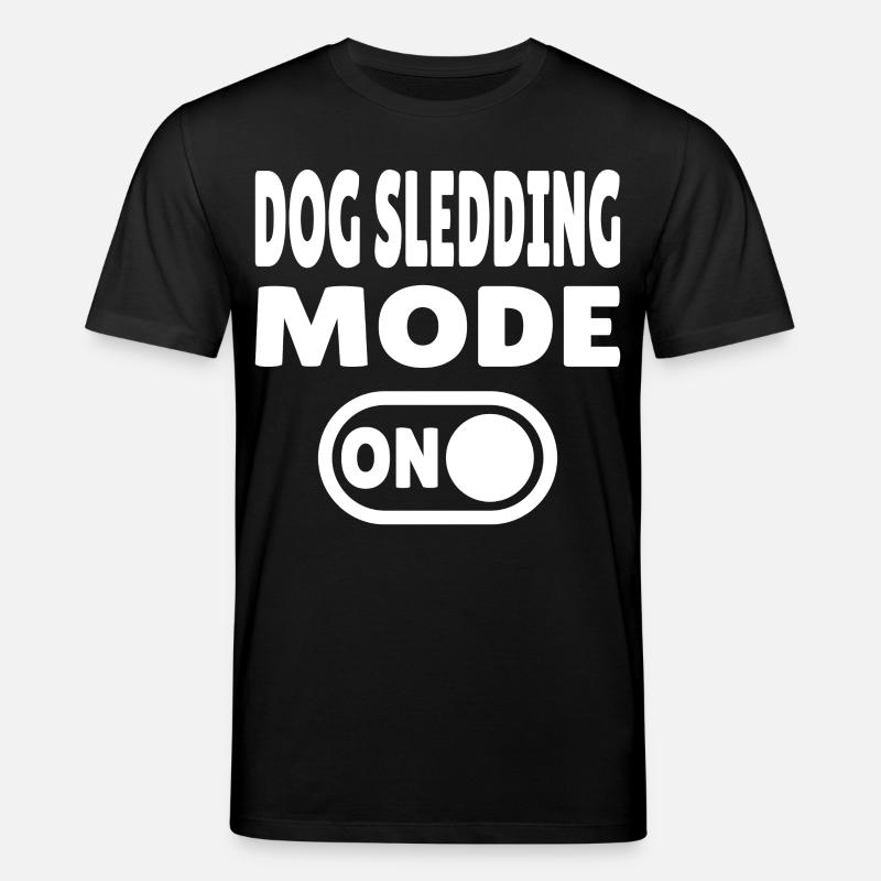 Dog Sledding Mode ON - Schlittenhund - Stanley/Stella Unisex Bio-T-Shirt CREATOR  - Schwarz