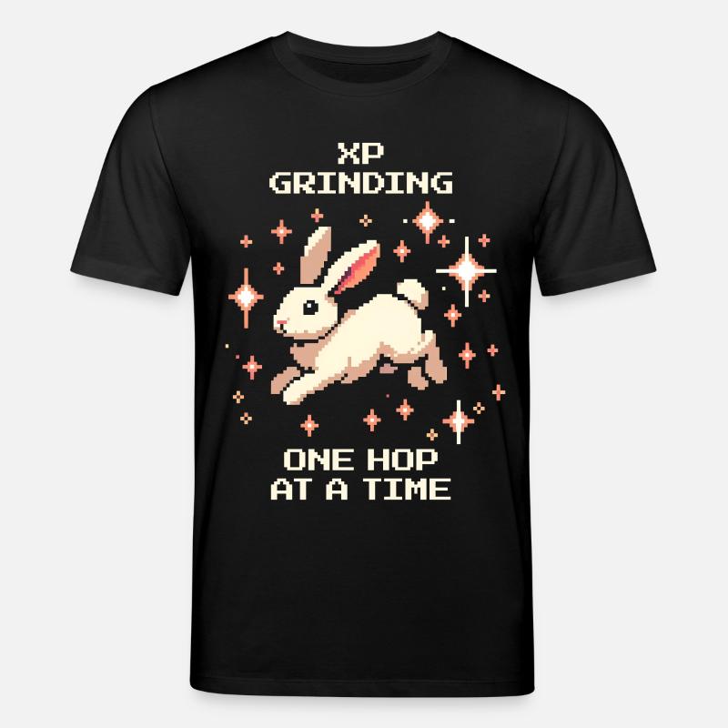 XP Grinding | Hoppel Fortschritt - Stanley/Stella Unisex Bio-T-Shirt CREATOR  - Schwarz