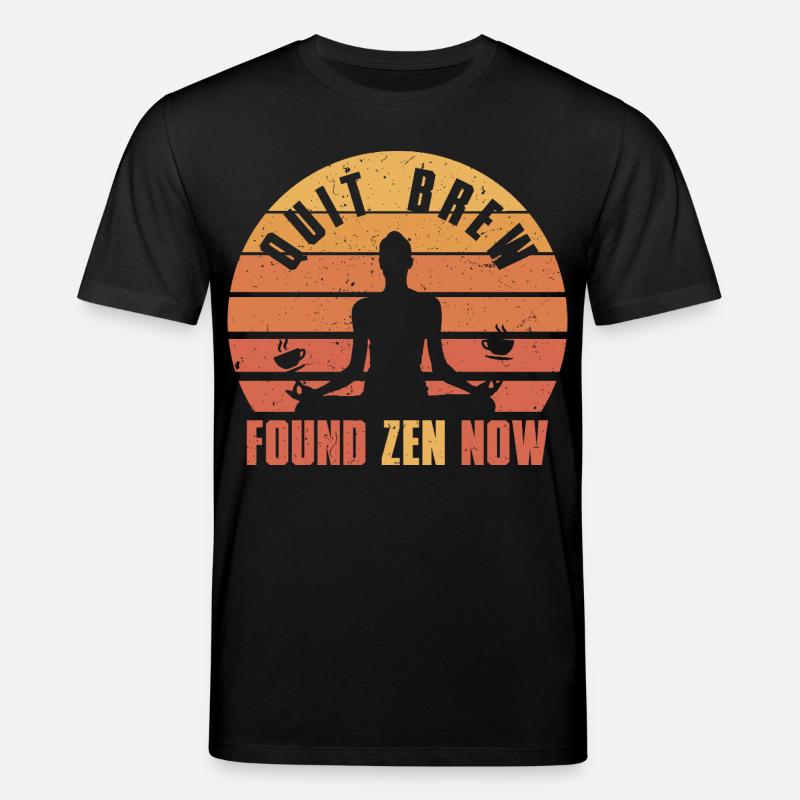 Kaffeeentzug Ex-Kaffeetrinker Quit Brew - Stanley/Stella Unisex Bio-T-Shirt CREATOR  - Schwarz