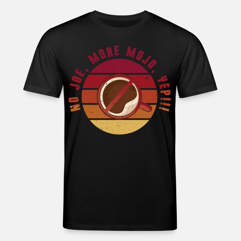 Coffee withdrawal decaffeinated ex-coffee drinker - Stanley/Stella CREATOR Unisex Organic T-Shirt - black