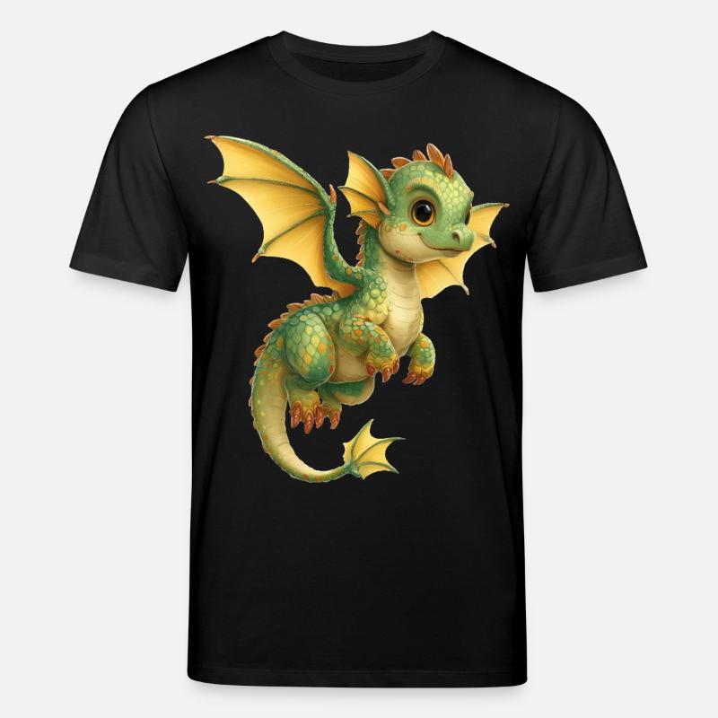 Drache - Stanley/Stella Unisex Bio-T-Shirt CREATOR  - Schwarz