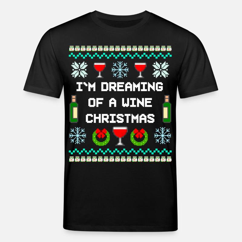 Vin, Noël, Vilain Noël - T-shirt bio CREATOR Stanley/Stella Unisexe - noir