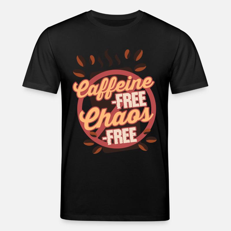 Coffee withdrawal decaffeinated ex-coffee drinker - Stanley/Stella CREATOR Unisex Organic T-Shirt - black