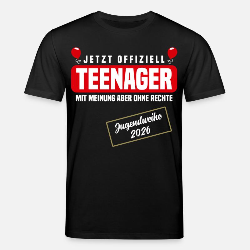 Jugendweihe 2026 - Stanley/Stella Unisex Bio-T-Shirt CREATOR  - Schwarz
