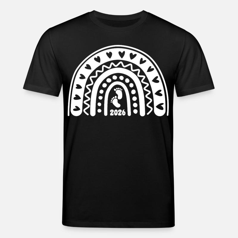 Quand l’amour devient vie - Bébé 2026 - T-shirt bio CREATOR Stanley/Stella Unisexe - noir