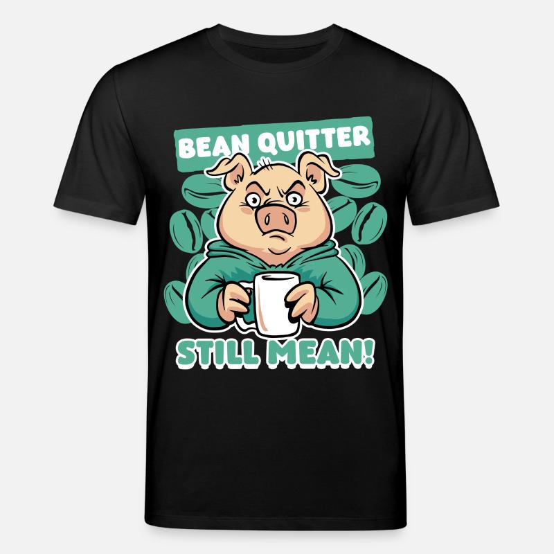 Coffee withdrawal decaffeinated ex-coffee drinker - Stanley/Stella CREATOR Unisex Organic T-Shirt - black