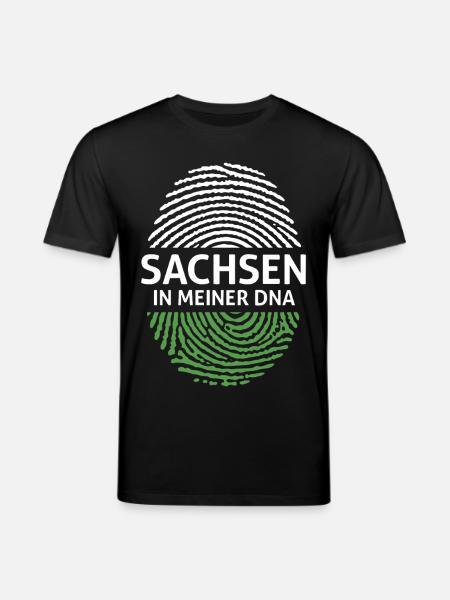 Sachsen DNA - Stanley/Stella Unisex Bio-T-Shirt CREATOR  - Schwarz