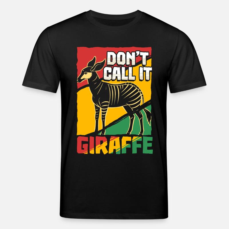 Okapi Tier - Stanley/Stella Unisex Bio-T-Shirt CREATOR  - Schwarz