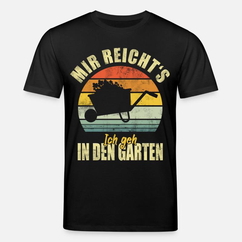 Garten Gärtner Gartenarbeit Lustiger Spruch - Stanley/Stella Unisex Bio-T-Shirt CREATOR - Schwarz