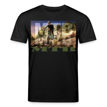 MTB - Stanley/Stella Unisex Bio-T-Shirt CREATOR  - Schwarz - Vorne - Alina (178cm) & Michal (187cm)