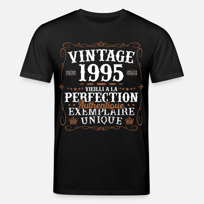 authentique_1995 - Stanley/Stella Unisex Bio-T-Shirt CREATOR  - Schwarz