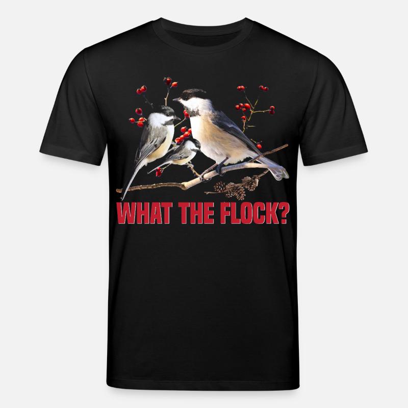 Vogelbeobachter, Vogelbeobachter, Vogelbeobachter, Vogelbeobachter. - Stanley/Stella Unisex Bio-T-Shirt CREATOR  - Schwarz