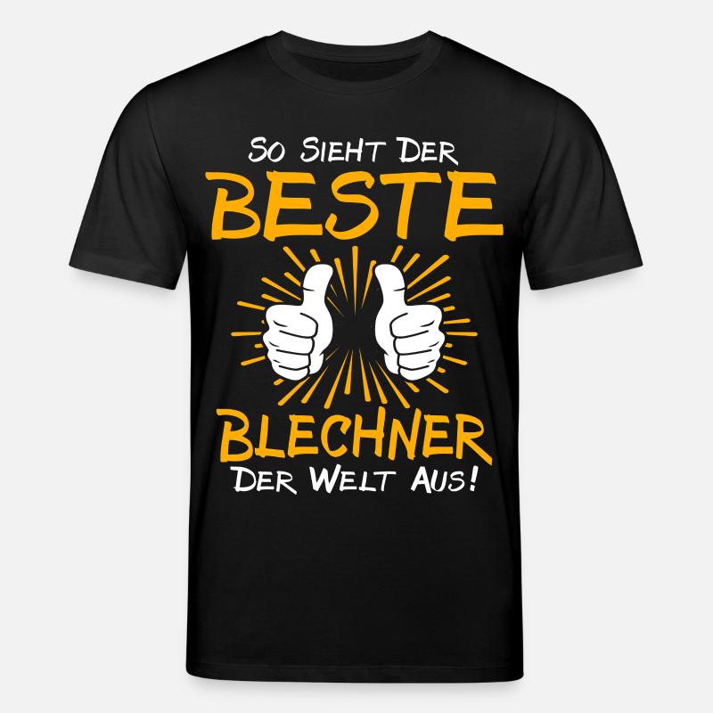 Blechner Geschenkidee - Stanley/Stella Unisex Bio-T-Shirt CREATOR  - Schwarz