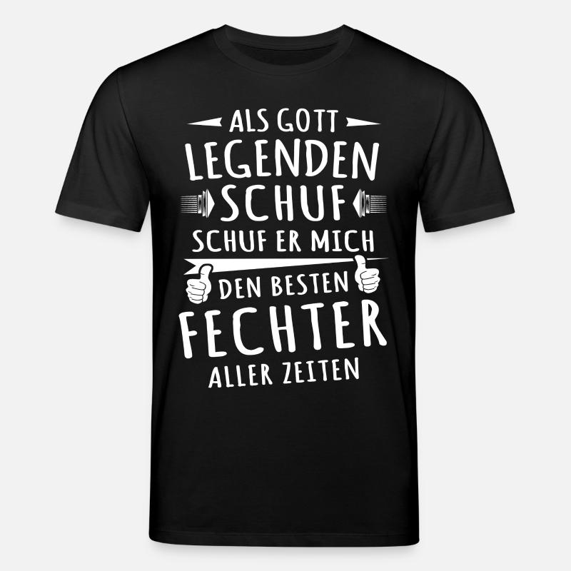 Fechter - Stanley/Stella Unisex Bio-T-Shirt CREATOR  - Schwarz