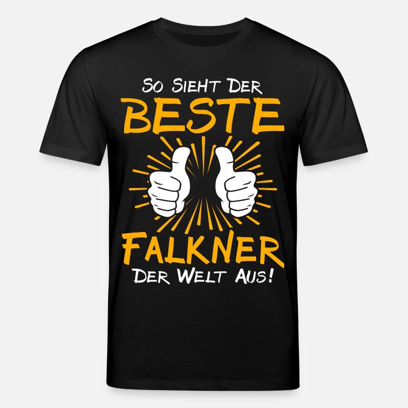 Falkner Geschenkidee - Stanley/Stella Unisex Bio-T-Shirt CREATOR  - Schwarz