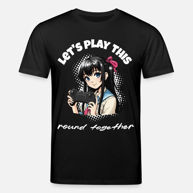 Jouons ensemble - Conception de jeux vidéo - T-shirt bio CREATOR Stanley/Stella Unisexe - noir