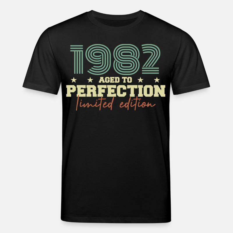 1982 - T-shirt bio CREATOR Stanley/Stella Unisexe - noir